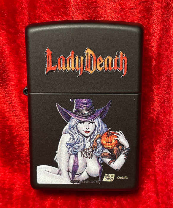 Lady Death Mike DeBalfo Halloween Zippo