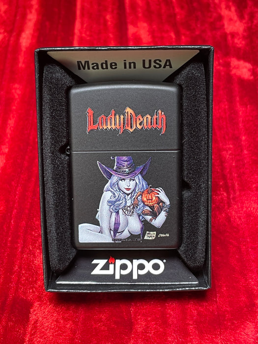 Lady Death Mike DeBalfo Halloween Zippo