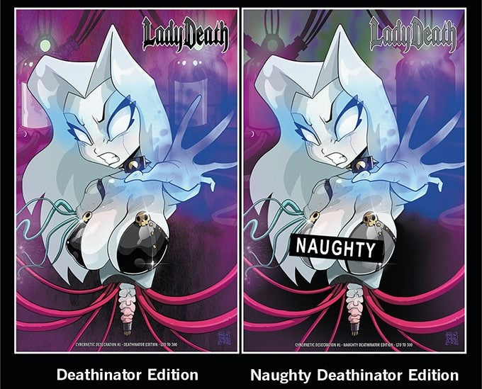 Lady Death: Cybernetic Desecration - Deathinator 2-Book Set