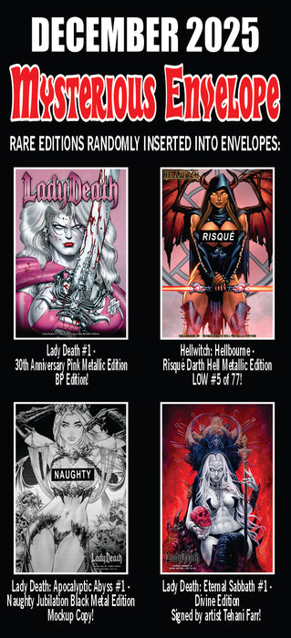 Coffin Comics Coffinverse Mysterious Envelope ($25)