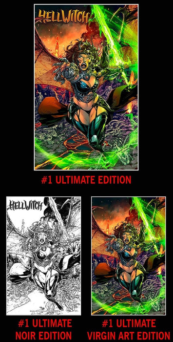 Hellwitch: Bitchcraft #1 - Ultimate 3-book Set (LOW #6) - Catacomb 1/1