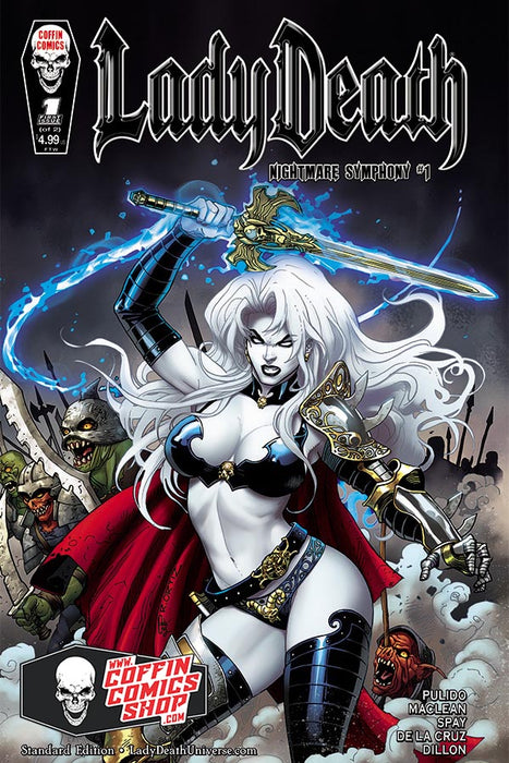 Lady Death: Nightmare Symphony #1 (of 2) - Comic Shop Standard Edition