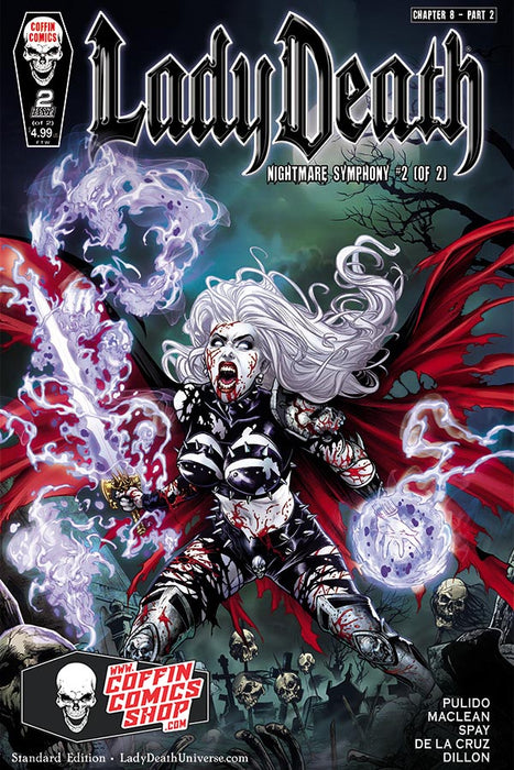 Lady Death: Nightmare Symphony #2 (of 2) - Comic Shop Standard Edition