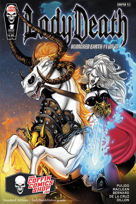Lady Death: Scorched Earth #1 (of 2) - Comic Shop Standard Edition