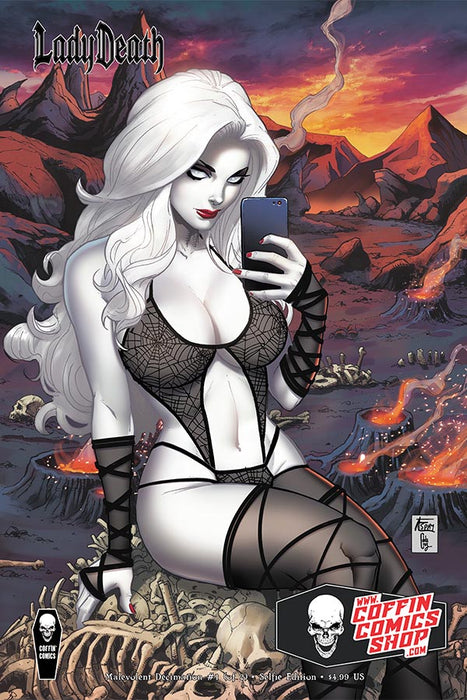 Lady Death: Malevolent Decimation #1 (of 2) - Comic Shop Selfie Edition
