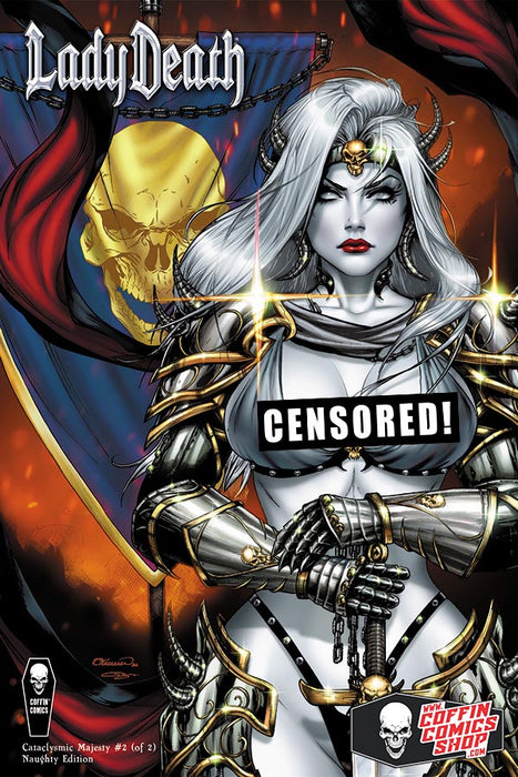 Lady Death: Cataclysmic Majesty #2 (of 2) - Comic Shop Naughty Edition