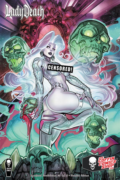Lady Death: Sacrificial Annihilation #1 (of 2) - Comic Shop Naughty Edition