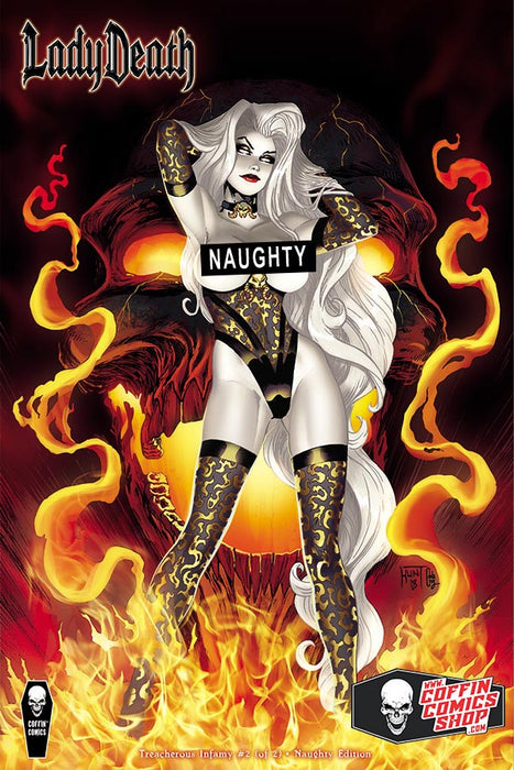 Lady Death: Treacherous Infamy #2 (of 2) - Comic Shop Naughty Edition