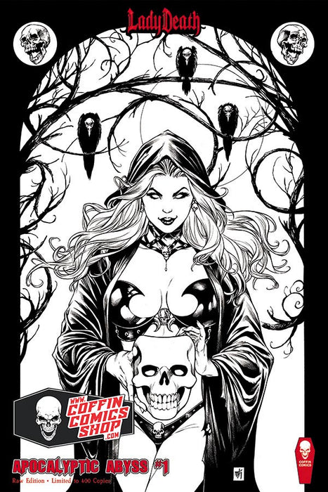 Lady Death: Apocalyptic Abyss #1 (of 2) - Comic Shop Raw Edition