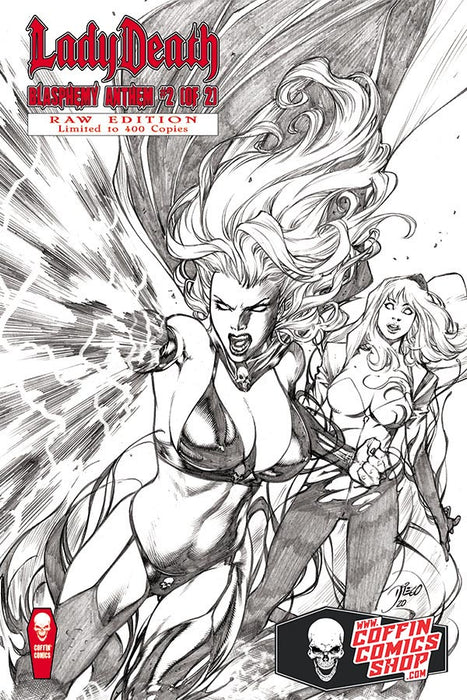 Lady Death: Blasphemy Anthem #2 (of 2) - Comic Shop Raw Edition