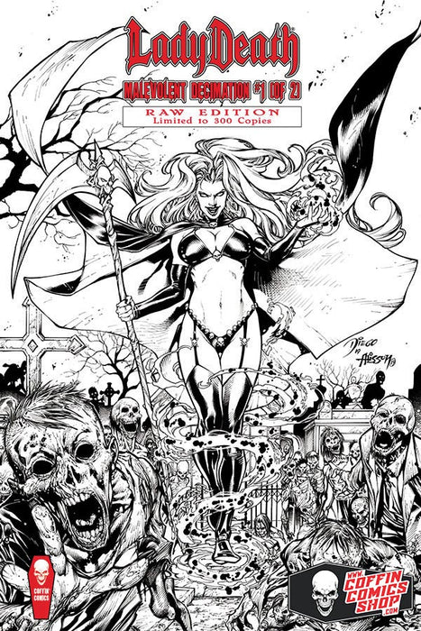 Lady Death: Malevolent Decimation #1 (of 2) - Raw Edition