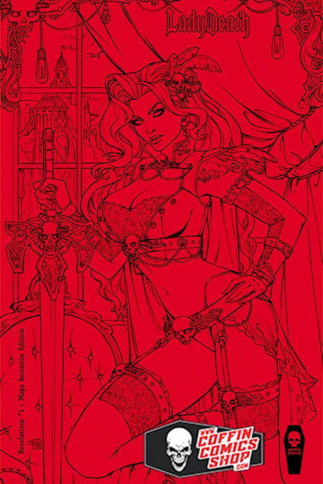 Lady Death: Revelations Illustrated #1 - Comic Shop Mega Incentive Edition