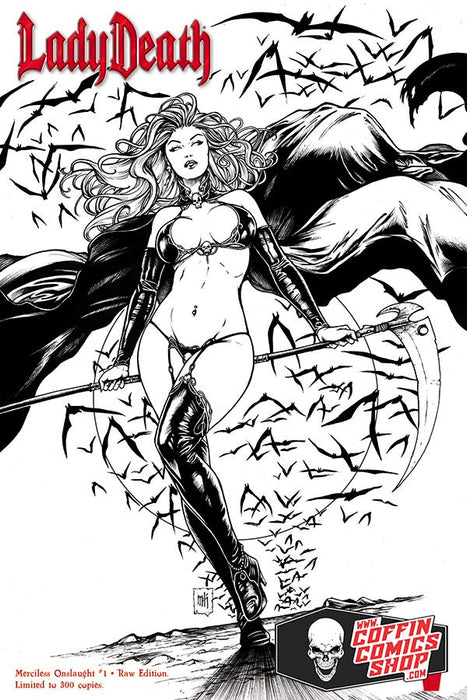 Lady Death: Merciless Onslaught - Comic Shop Raw Edition