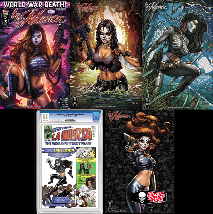 La Muerta: Primeval - Comic Shop Market Set