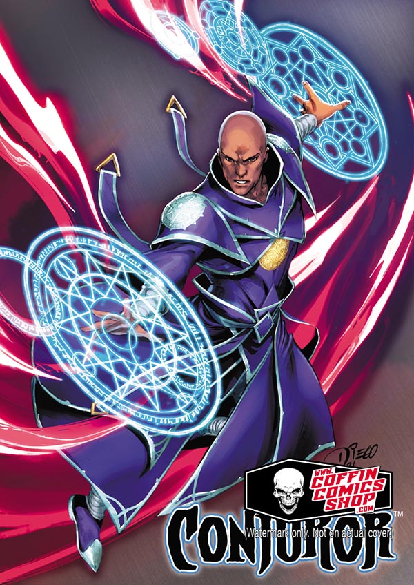 Conjuror: Rookie Card Metallicard — CoffinComicsShop.com