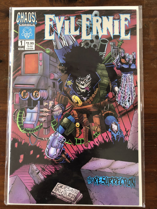 Evil Ernie: The Resurrection #1 - Silver Foil Cover