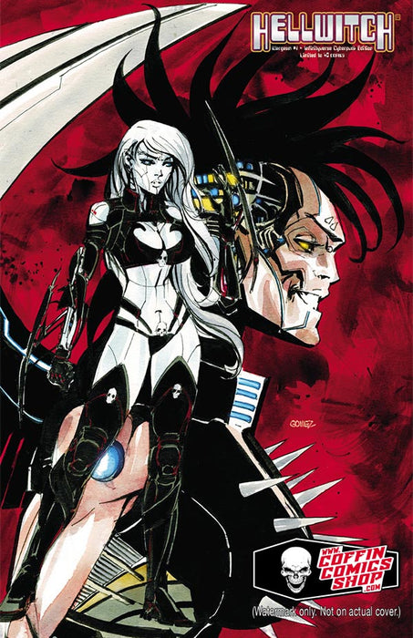 Hellwitch vs. Lady Death: Wargasm #1 - Infinityverse Cyberpunk Edition (Publisher File Copy) - Catacomb 12/11