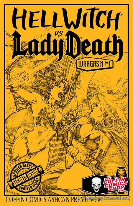 Hellwitch vs. Lady Death: Wargasm: Ashcan Preview - Enemies