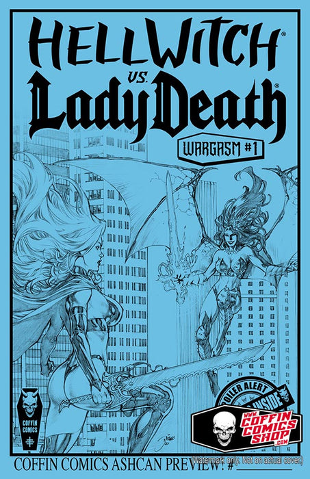 Hellwitch vs. Lady Death: Wargasm: Ashcan Preview - Face Off