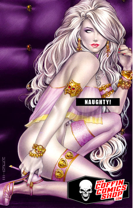 Lady Death: Naughty NSFW 11x17" Print
