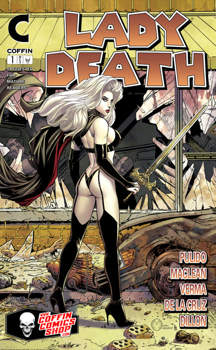 Lady Death: Walker Logo 11x17" Print