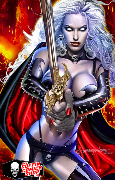 Lady Death: Artist Series Greg Horn 11x17" Print