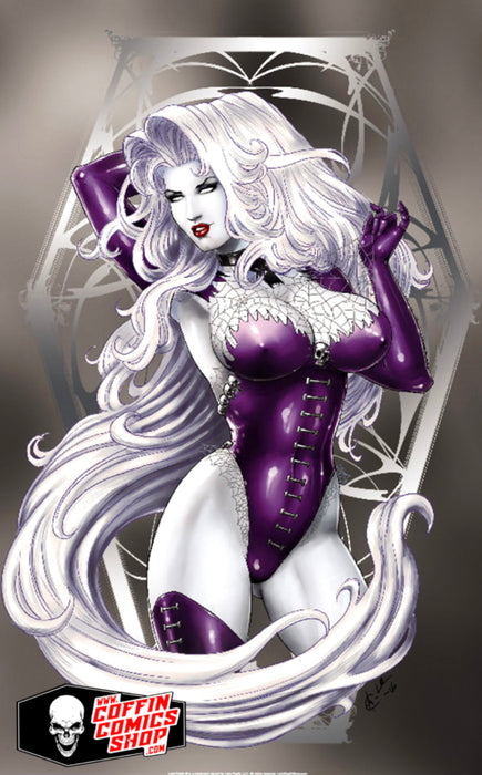 Lady Death: Mausoleum 11x17" Print