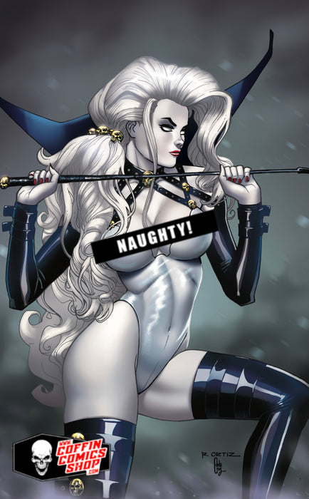 Lady Death: Naughty Whipped 11x17" Print