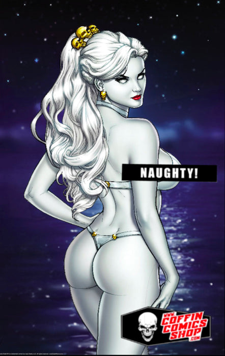 Lady Death: White Bikini 11x17" Print