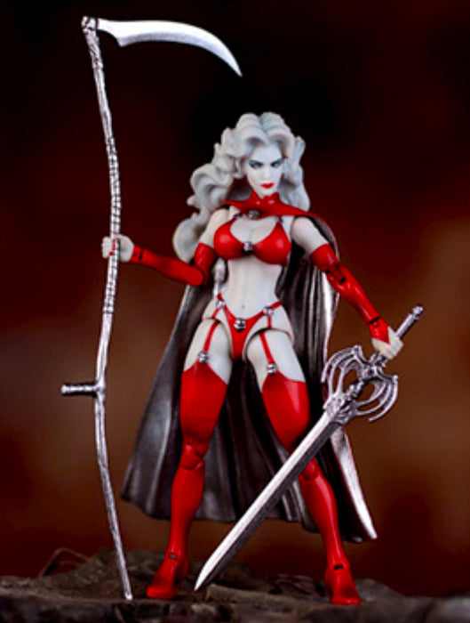 Lady Death: Legacy 6" Premium Action Figure - Scarlet