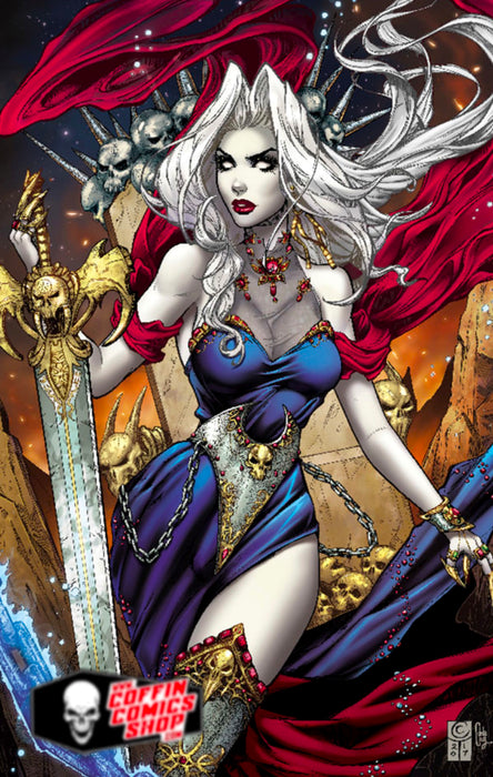 Lady Death: Reflections 11x17" Print