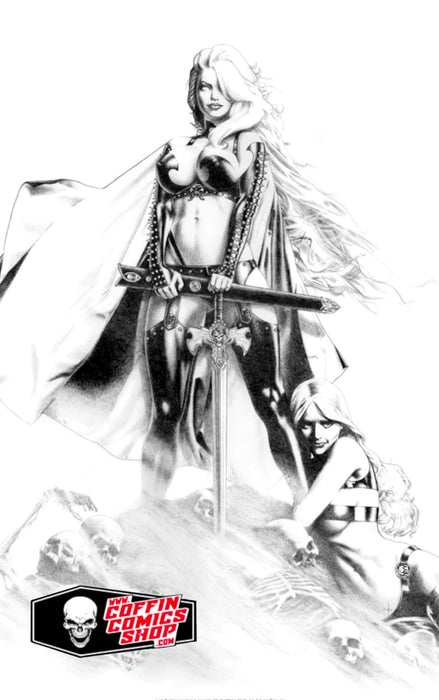 Lady Death: Barbarian Noir 11x17" Print