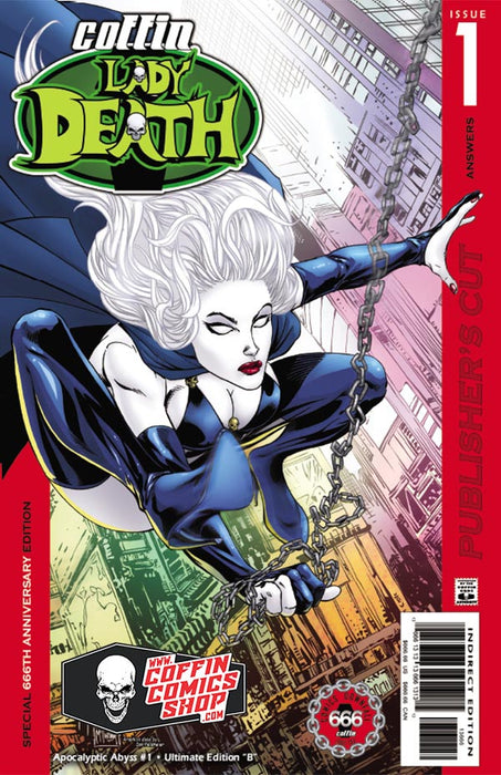 Lady Death: Apocalyptic Abyss #1 - Ultimate Edition Cover B (LOW #4) - Tomb Treasures 12/10