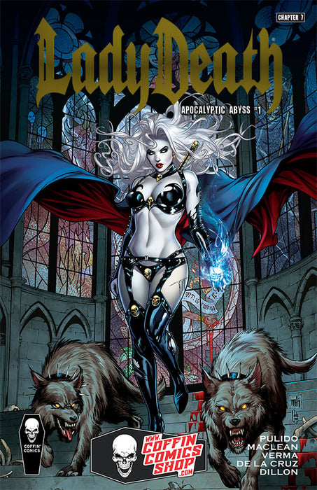 Lady Death: Apocalyptic Abyss - Premiere Kickstarter Edition - Gold Foil