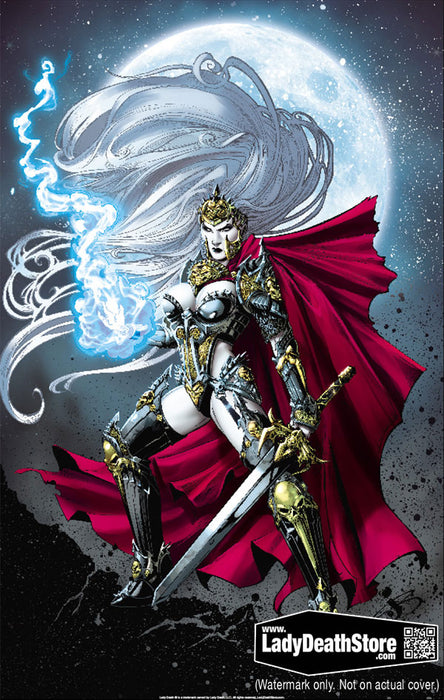 Lady Death: Armored 11x17" Print