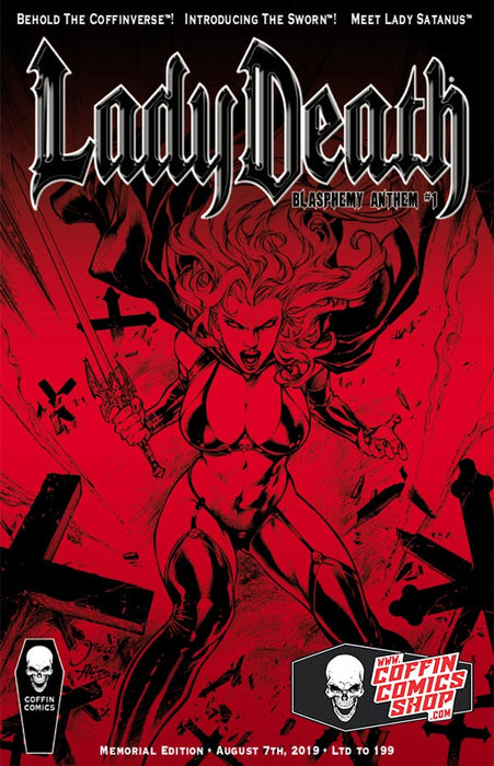 Lady Death: Blasphemy Anthem #1 - Memorial Edition