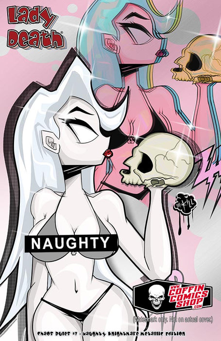Lady Death: Chaos Rules #1 - Naughty Knightmare Metallic Edition