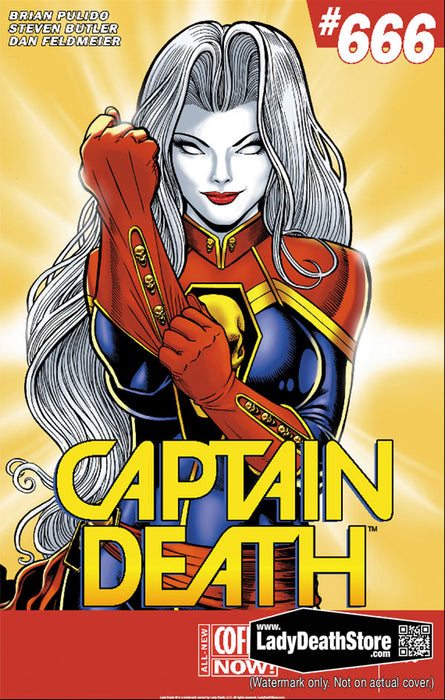 Lady Death: Captain Death 11x17" Print