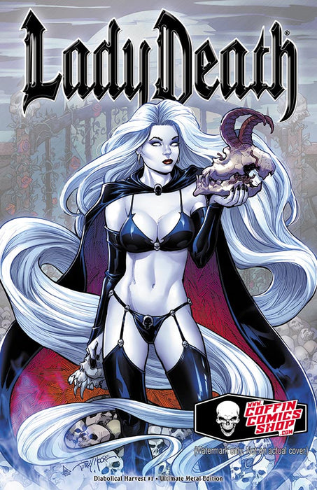 Lady Death: Diabolical Harvest - Ultimate Metal Edition (LOW #4) - Catacomb 8/20