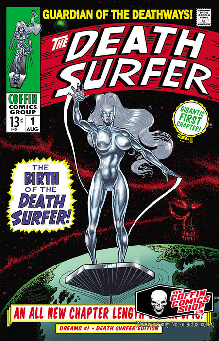 Lady Death: Dreams #1 - Death Surfer Edition (BP Edition!) - Catacomb 9/17
