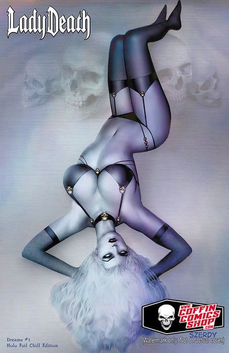 Lady Death: Dreams #1 - Holo-Foil Chill Edition (BP Edition!) - Catacomb 8/13