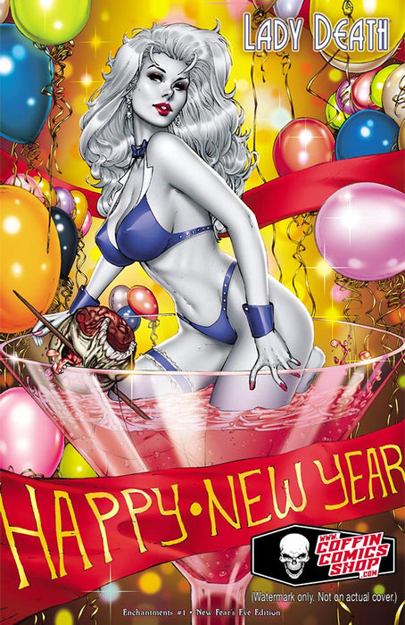 Lady Death: Enchantments #1 - New Fears Eve Edition (LOW #6) - Catacomb 7/9