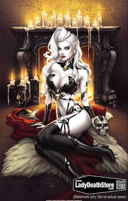 Lady Death: Firelight 11x17" Print
