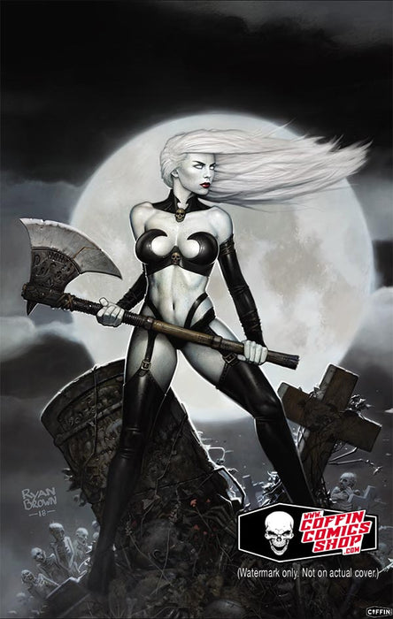 Lady Death: Grave Ghoul 11x17" Print