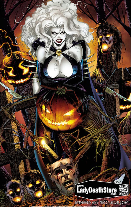 Lady Death: Graveyard 11x17" Print