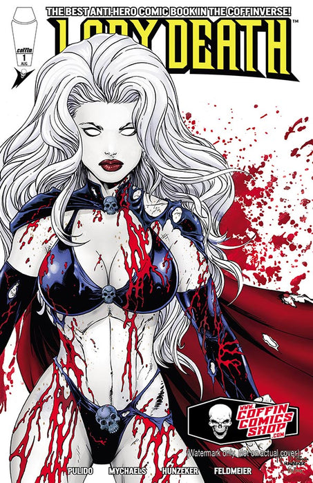 Lady Death: Killers #1 - Invincible Edition (BP Edition!) - Catacomb 9/17