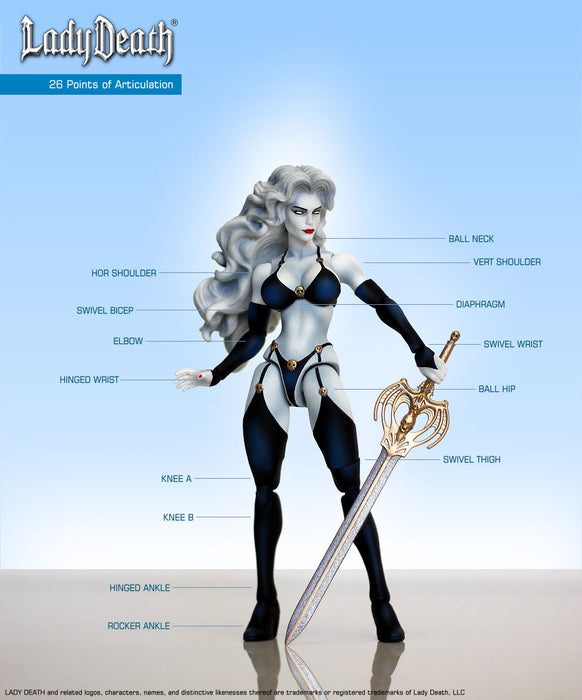 Lady Death: Legacy 6” Premium Action Figure - Standard Edition