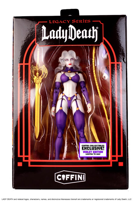 Lady Death: Legacy 6” Premium Action Figure - Violet