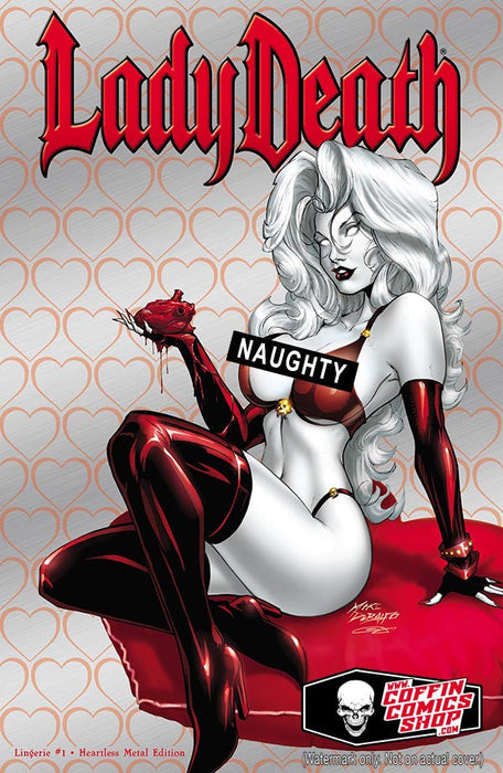 Lady Death: Lingerie #1 - Heartless Metal Edition (Artist Proof #5) - Catacomb 9/3