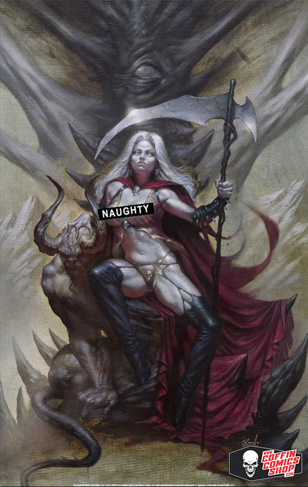 Lady Death: Lucio Parrillo Naughty Ultimate 11x17" Print